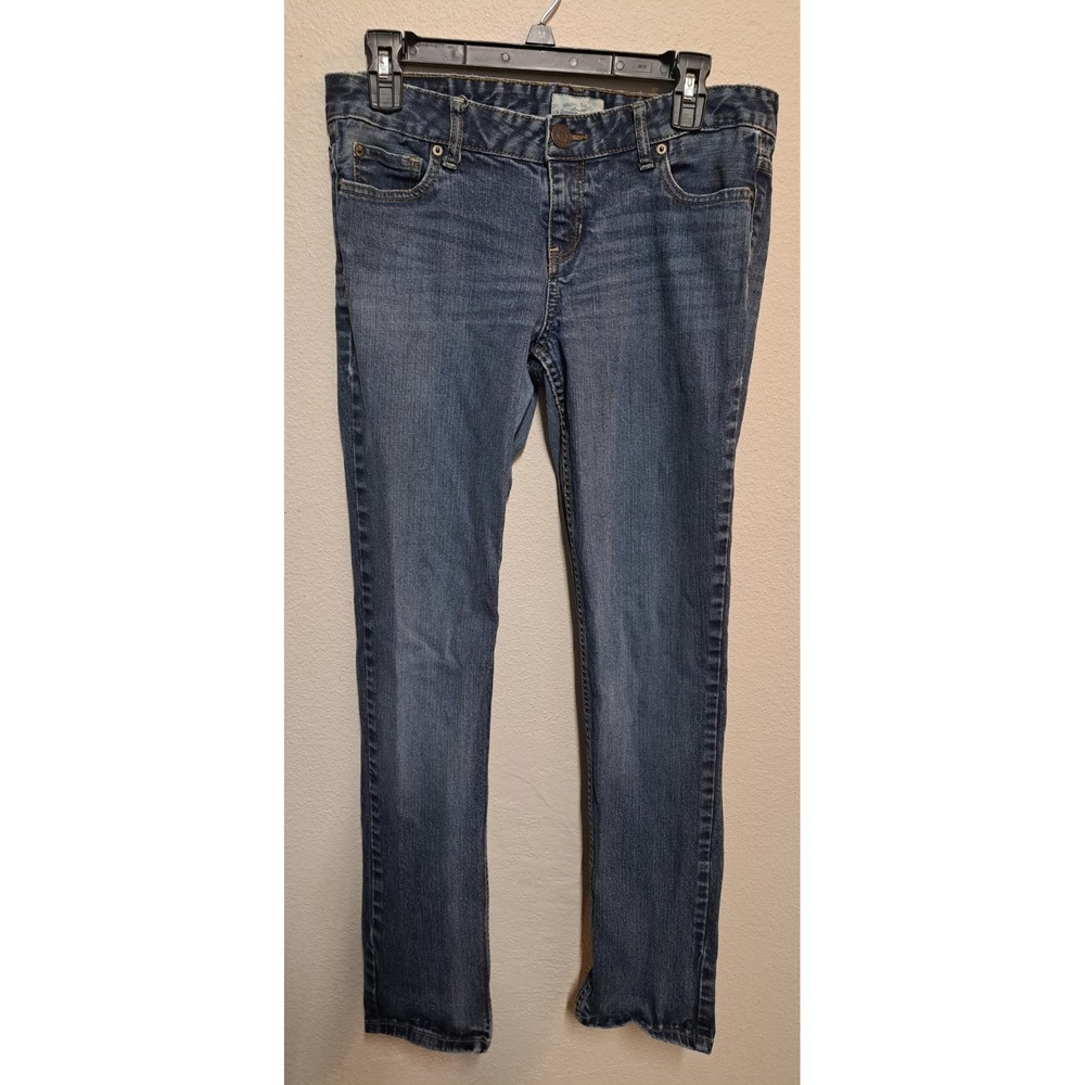 Aeropostale Bayla Skinny Jeans Women 9/10 Stretch Medium Wash Denim